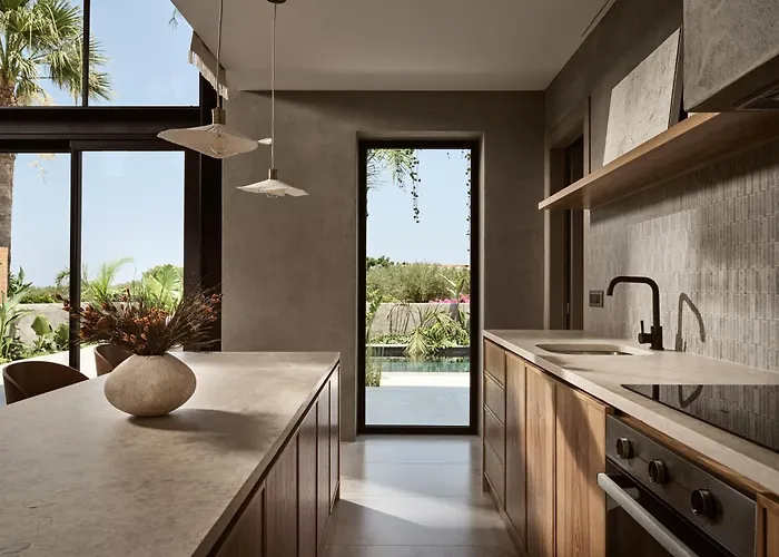 Theros Exotica Loft Contemporary 2br W Pool In Tsilivi Hills ヴィラ Plános