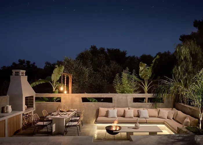 ヴィラ Theros Exotica Loft Contemporary 2br W Pool In Tsilivi Hills *