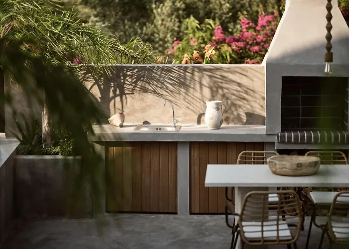 ヴィラ Theros Exotica Loft Contemporary 2br W Pool In Tsilivi Hills Plános