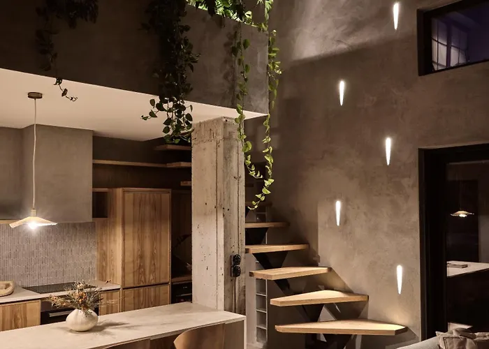 ヴィラ Theros Exotica Loft Contemporary 2br W Pool In Tsilivi Hills Plános