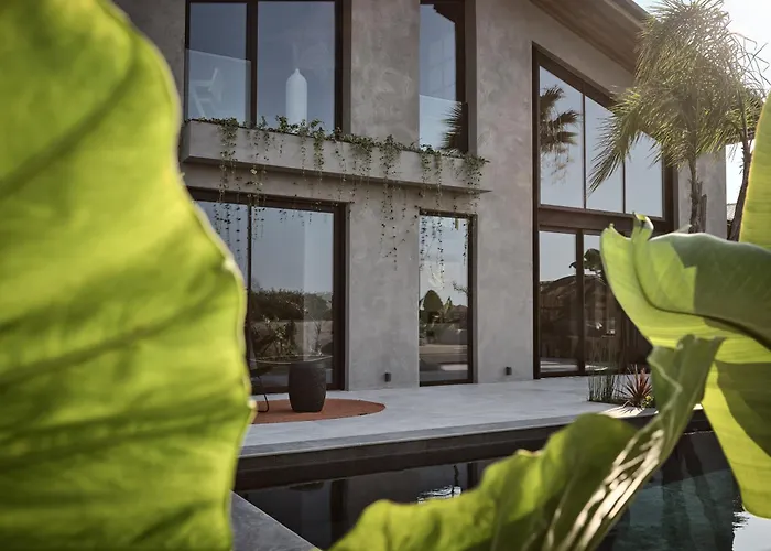 Theros Exotica Loft Contemporary 2br W Pool In Tsilivi Hills Plános