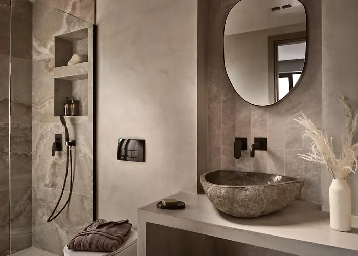 ヴィラ Theros Exotica Loft Contemporary 2br W Pool In Tsilivi Hills Plános